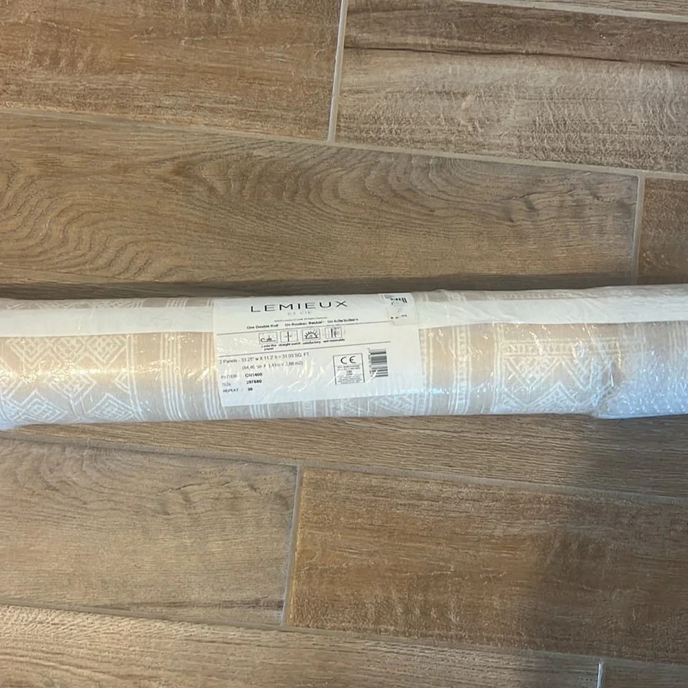 Lemieux Et Cie BEIGE KOTOBI TRICAL TEXTILE WALLPAPER